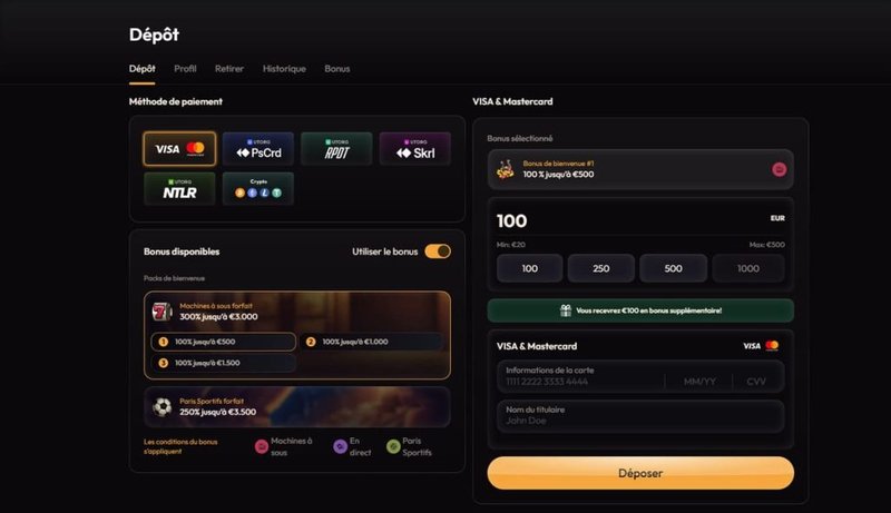 Découvrez les Meilleures Offres de Madcasino pour les Joueurs Français à France