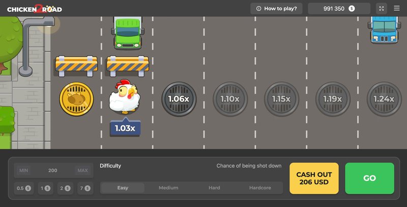 Juego chicken road in Spain